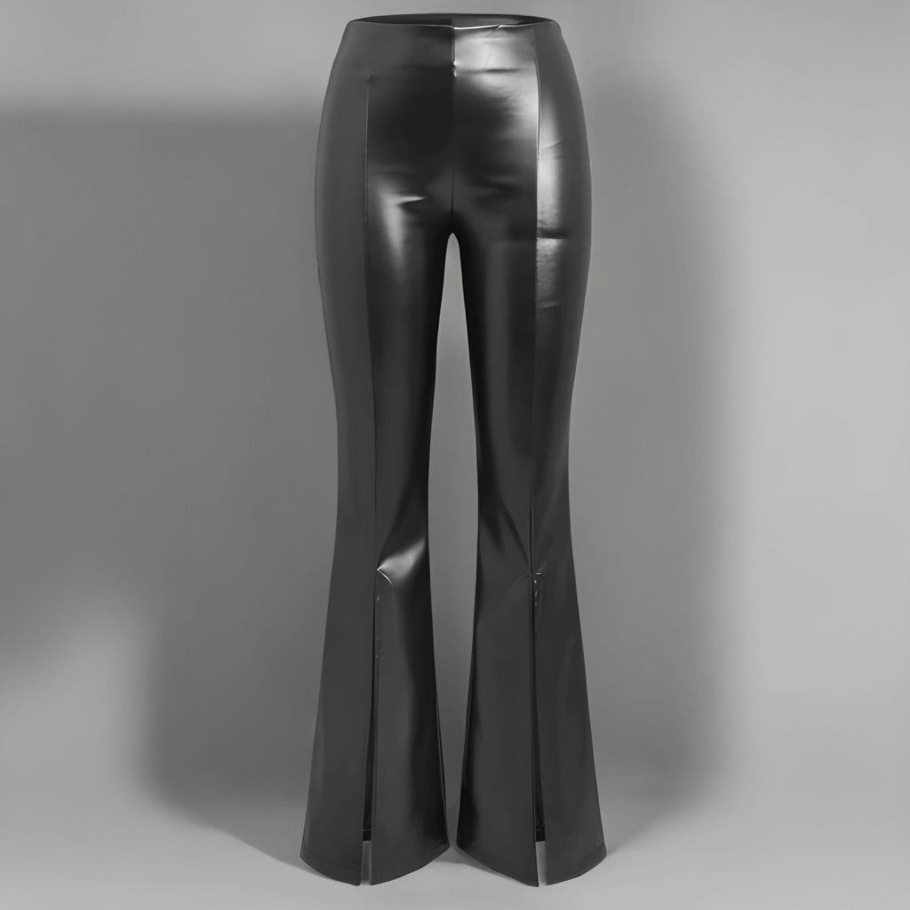 Retro Flattering Fit Leather Outfit