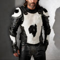 Cowhide Leather Armor Chest Plate | Handmade Viking Medieval Cosplay LARP Armor Renaissance Fair Costume