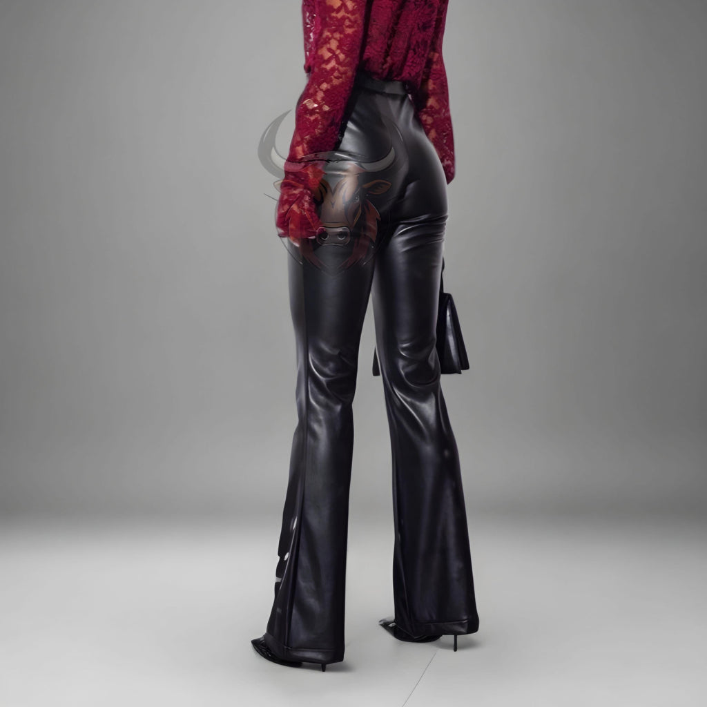 Retro Flattering Fit Leather Outfit
