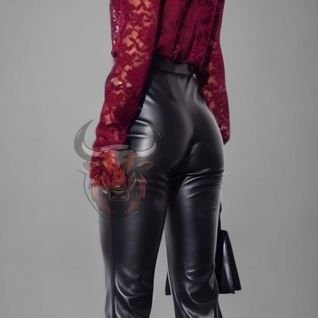 Retro Flattering Fit Leather Outfit