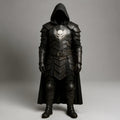 Dark Knight Armor Costume with Skull Chestplate | Gothic Medieval Leather LARP Cosplay Outfit