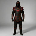 Shadow Assassin Ninja Leather Armor Costume | Mortal Kombat Samurai Cosplay Outfit for Halloween