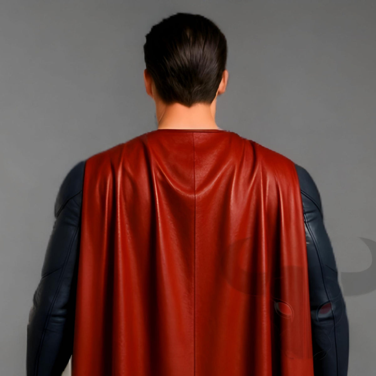 Man of Steel Cosplay Costume | Genuine Leather Superhero Suit | Gladiator Kilt | Halloween Outfit | Comics