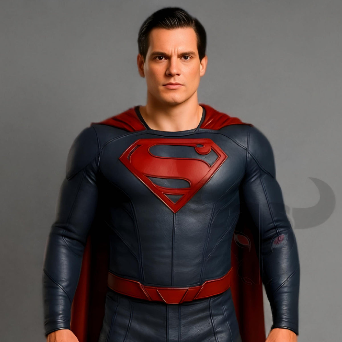 Man of Steel Cosplay Costume | Genuine Leather Superhero Suit | Gladiator Kilt | Halloween Outfit | Comics