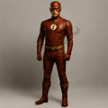 Crimson Genuine Leather Flash Costume | Superhero Cosplay Outfit | Halloween Comic Con Cosplay Suit Handmade
