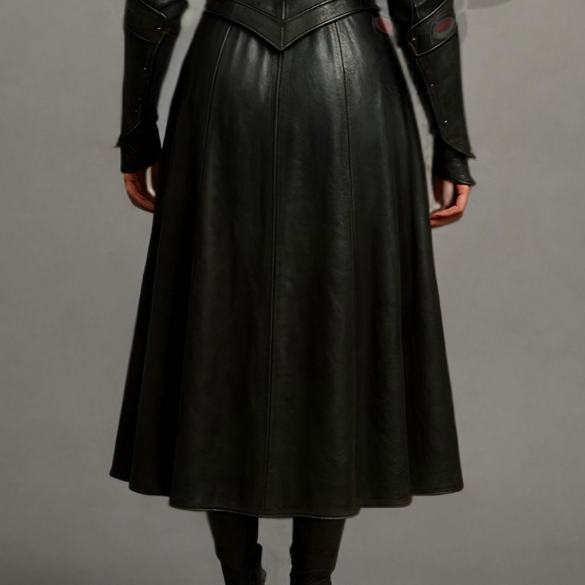 Hooded Leather Armor Coat | Assassin Cosplay Costume | Gothic Witch Cloak | Medieval Rogue Outfit