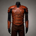 Warrior Armor Vest | Medieval Cosplay Outfit | Handmade Renaissance LARP Costume Genuine Leather
