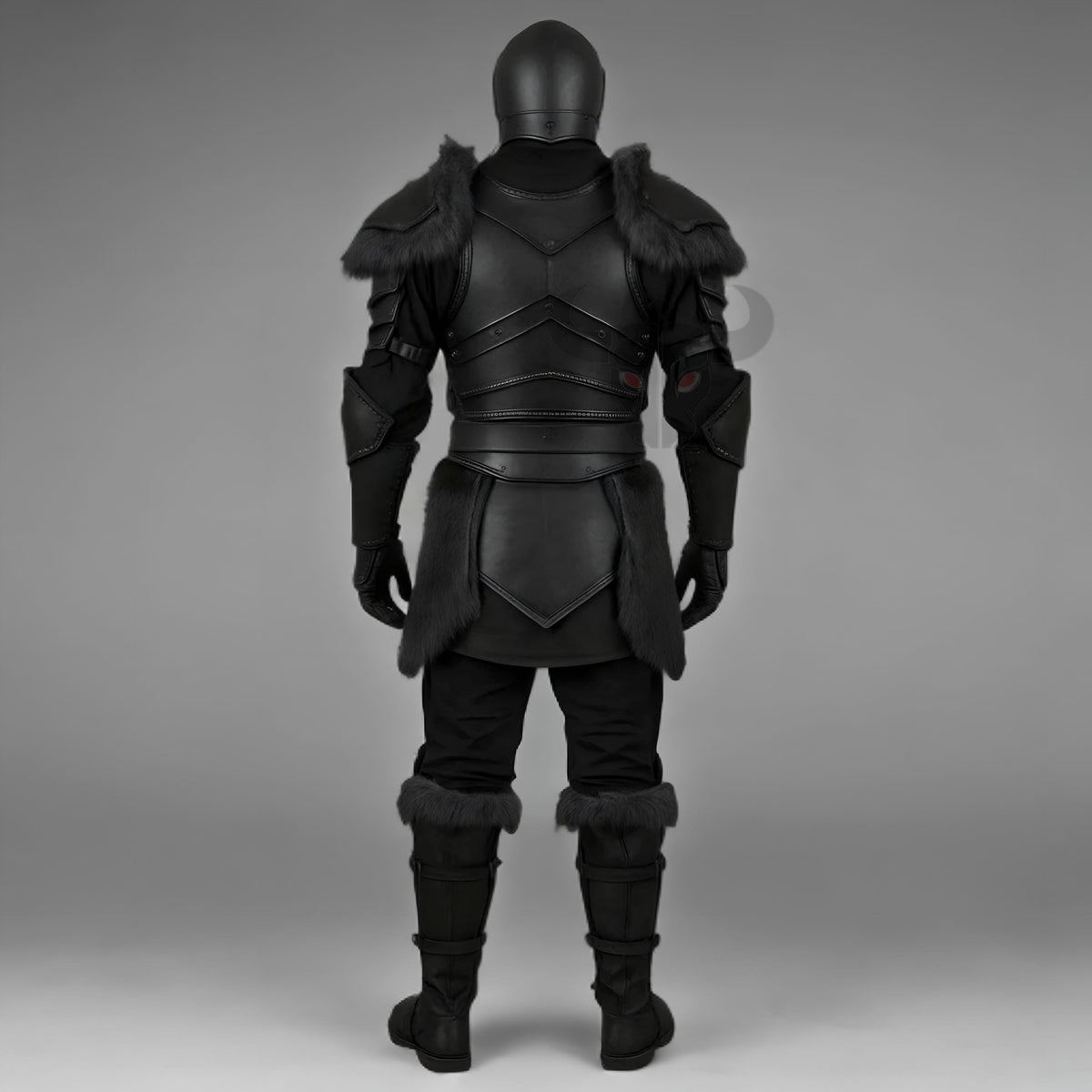 Dark Gothic Medieval Knight Armor Suit | Fantasy Warrior LARP Costume | Renaissance Cosplay Halloween Outfit