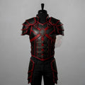 Knight Armor Costume Medieval LARP Cosplay Gothic Warrior Handmade Battle Outfit Genuine Leather