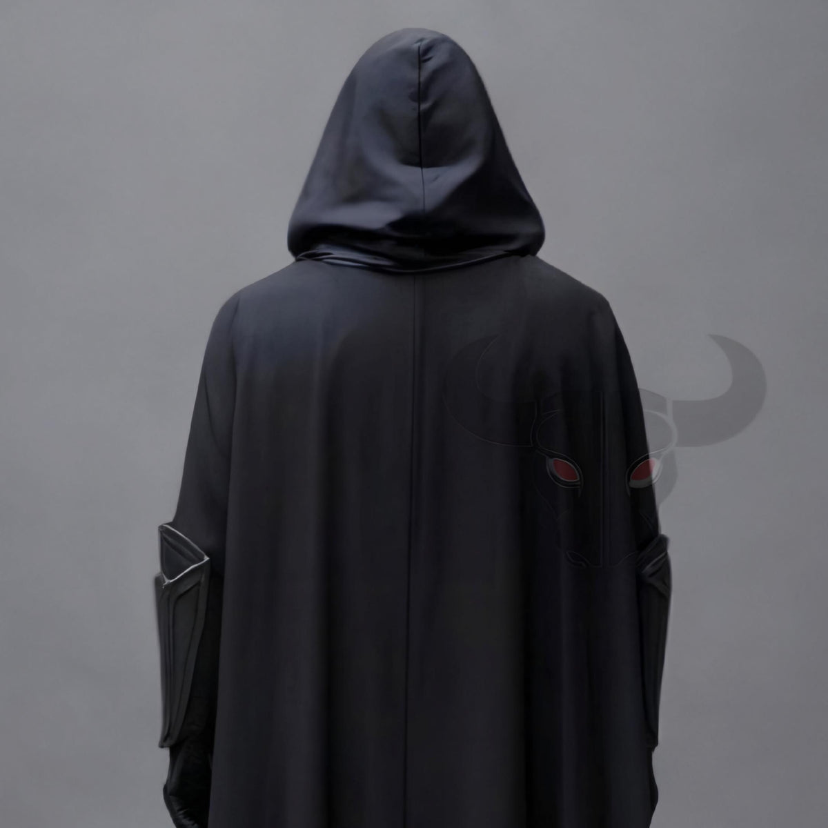 Custom Dark Hooded Cloak Costume | Stealth Assassin Outfit for Cosplay, Fantasy