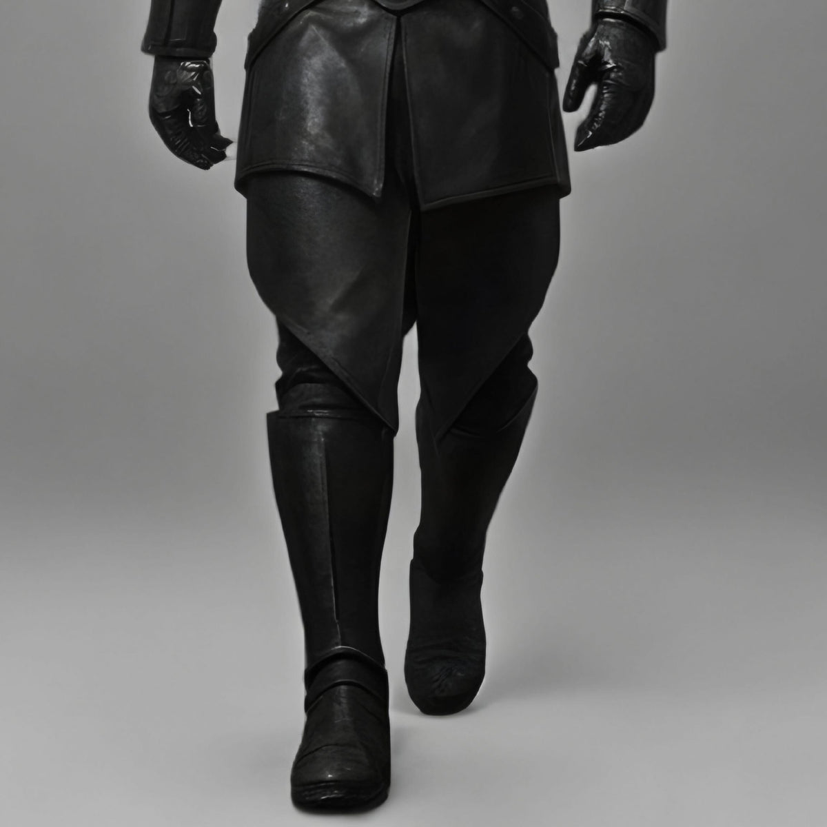 Roman Warrior Outfit Black Knight Armor Costume Medieval Dark Fantasy Cosplay | Wedding Dress