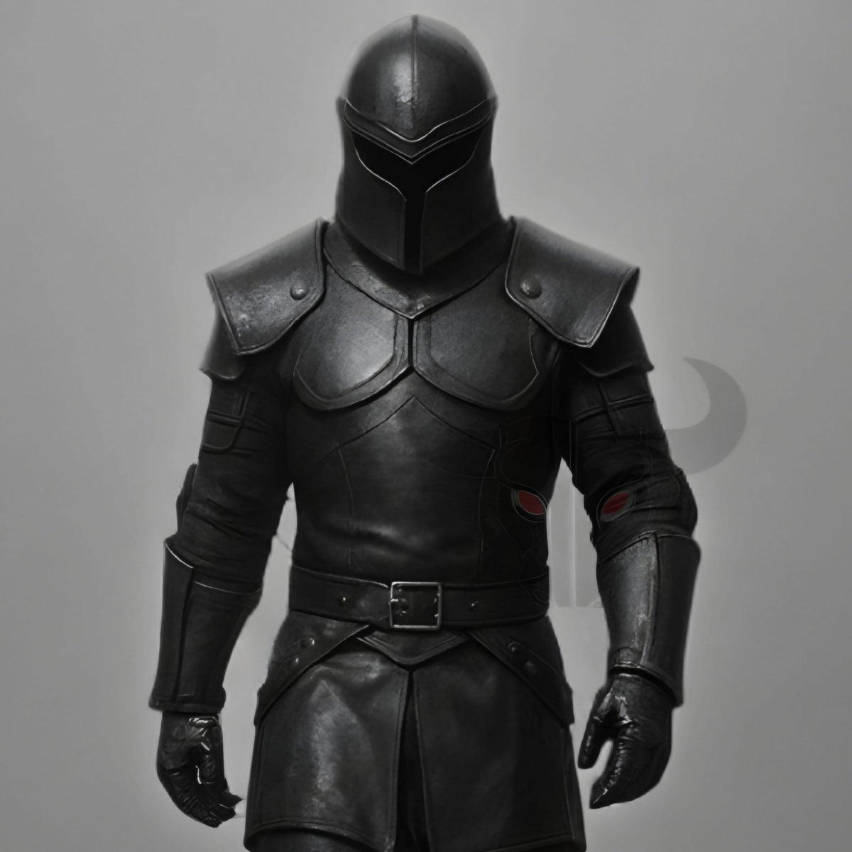 Roman Warrior Outfit Black Knight Armor Costume Medieval Dark Fantasy Cosplay | Wedding Dress