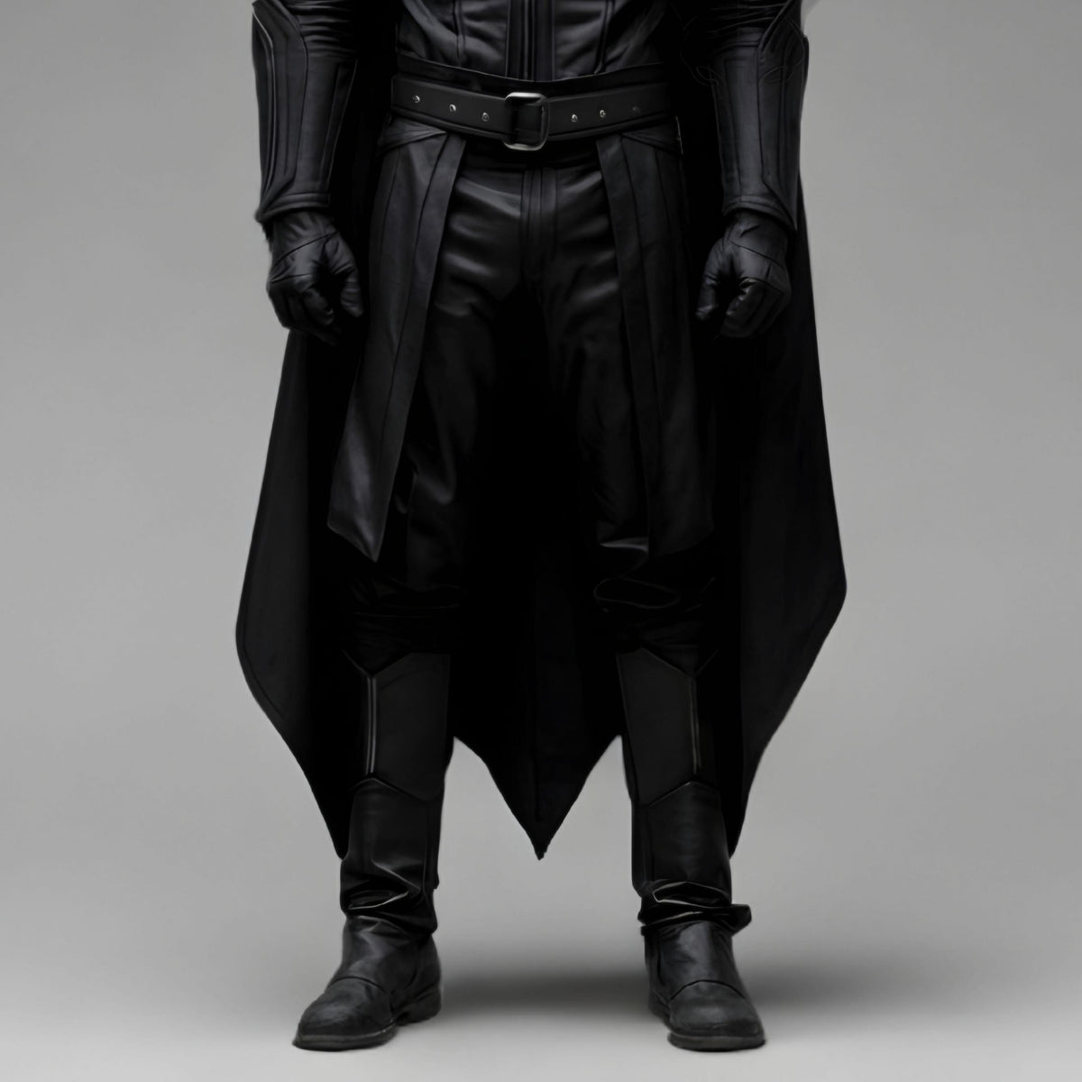 Custom Dark Hooded Cloak Costume | Stealth Assassin Outfit for Cosplay, Fantasy