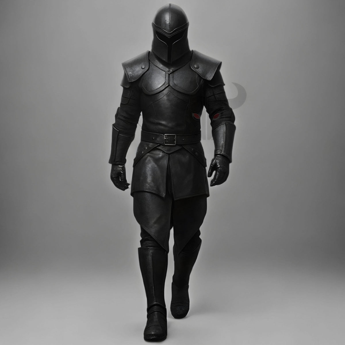 Roman Warrior Outfit Black Knight Armor Costume Medieval Dark Fantasy Cosplay | Wedding Dress
