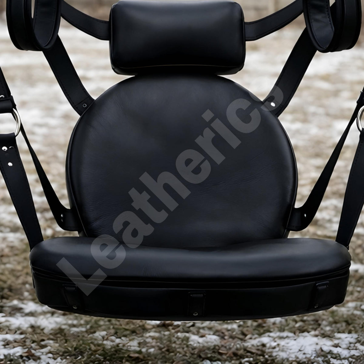 Leather Suspension Swing Adjustable Heavy Duty Chair Adult Couples Bedroom Furniture Play