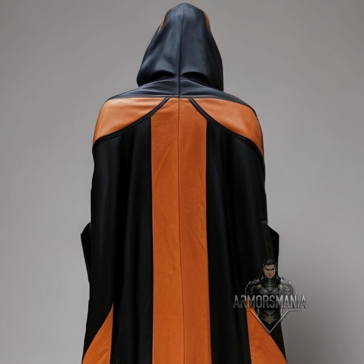 Handcrafted Shadow Assassin Hooded Leather Armor Suit, Dark Fantasy LARP Cosplay Costume Outfit