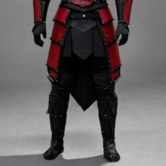 Handcrafted Crimson Knight Leather Armor, Medieval Fantasy Warrior Battle Suit LARP Cosplay Costume Set