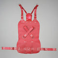 Handcrafted Red Leather Suspension Swing Sling for Couples Play Adult Furniture