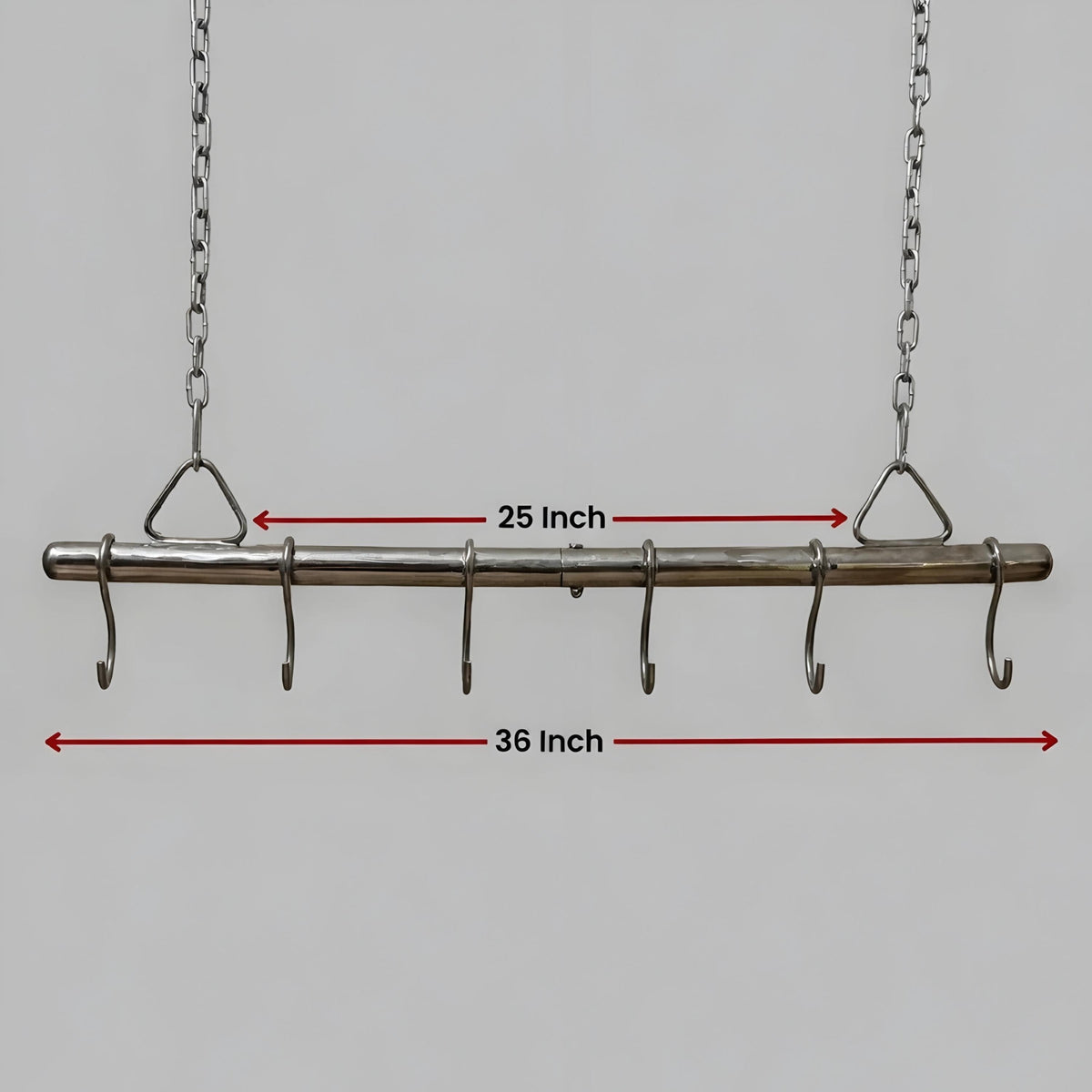 Stainless Steel Suspension Spreader Bar with Chains for Leather Suspension Swing