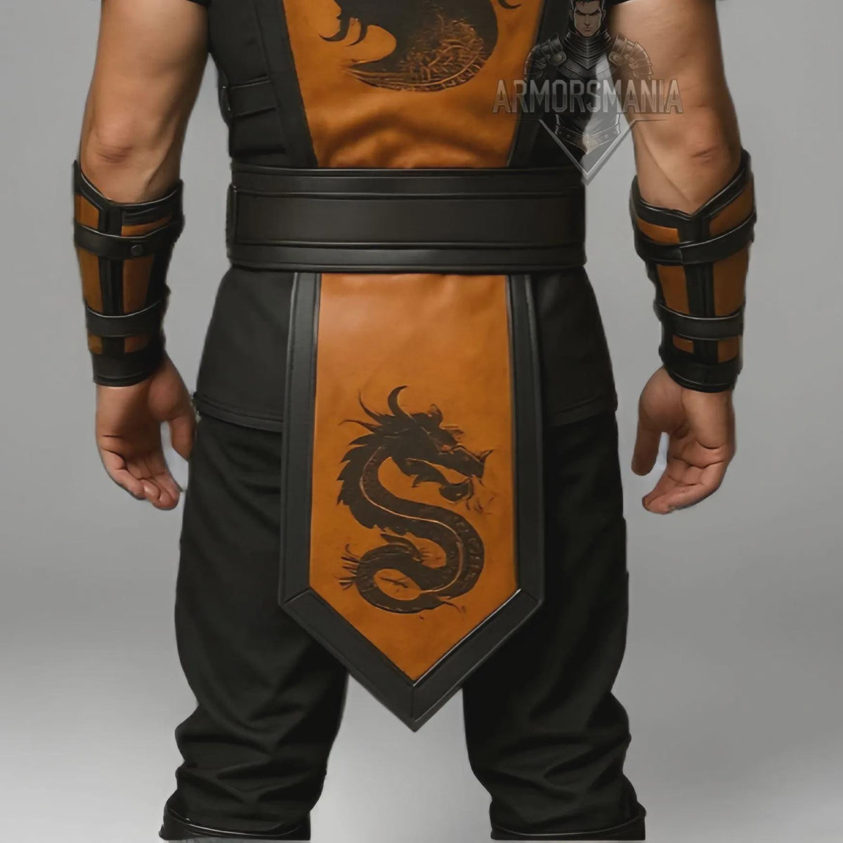 Handcrafted Dragon Ninja Leather Armor Costume Hooded Masked Warrior Cosplay Outfit Halloween LARP Gear