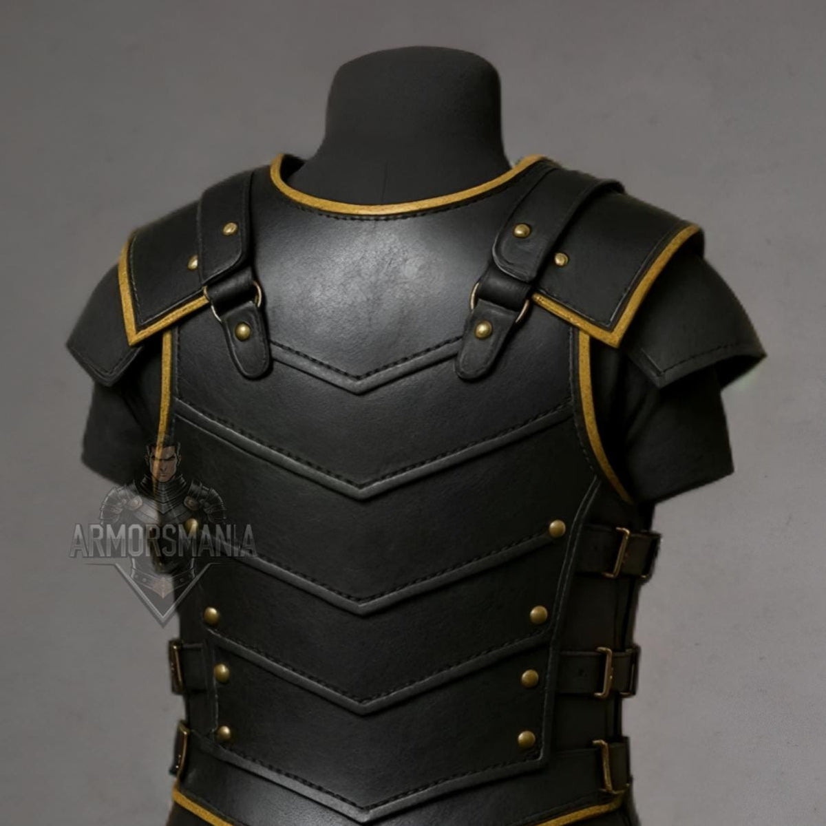 Handcrafted Golden Dragon Leather Armor, Medieval Fantasy Warrior Cuirass, Knight Cosplay Costume Unisex Outfit