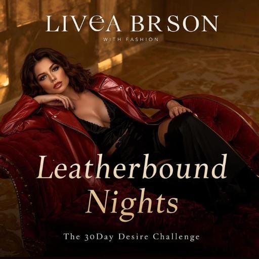 Leatherbound Nights 30-Day Desire Challenge Romance ebook Passion Awakening Relationship Intimacy Guide Digital Download