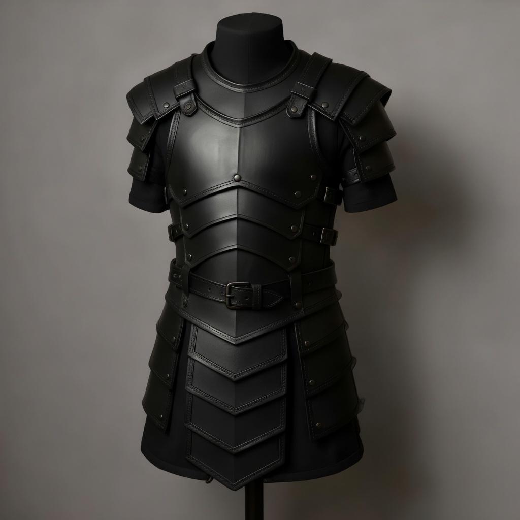 Dark Warrior Leather Cuirass Armor Medieval LARP Cosplay Breastplate Chestplate